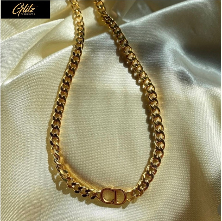 Cuban shop glitz necklace